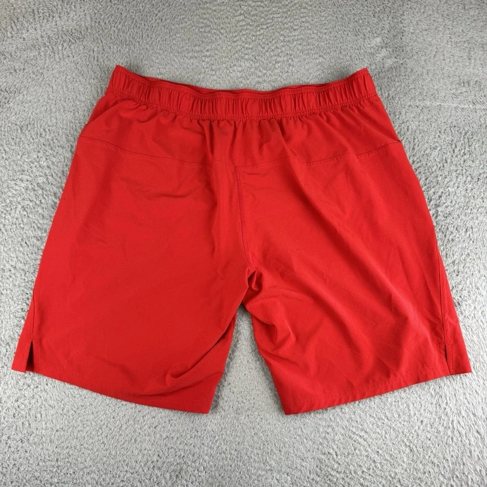 Oakley Mens Board Shorts Size Xl Red Swim Trunks Drawstring